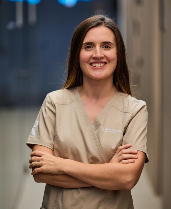 Dra Amaia Arteida, dentista en Pamplona